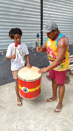 Atividade de percussão